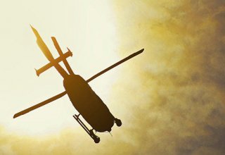 На западе Афганистана разбился военный вертолет