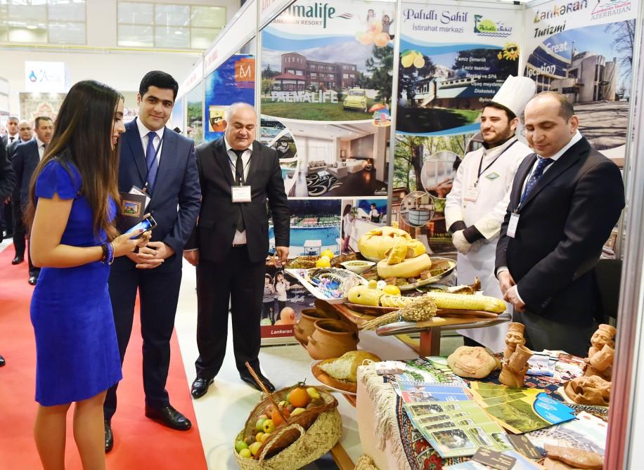 Президент Азербайджана и его супруга ознакомились с международными выставками "AITF-2018" и "HOREX Caucasus-2018" (ФОТО)