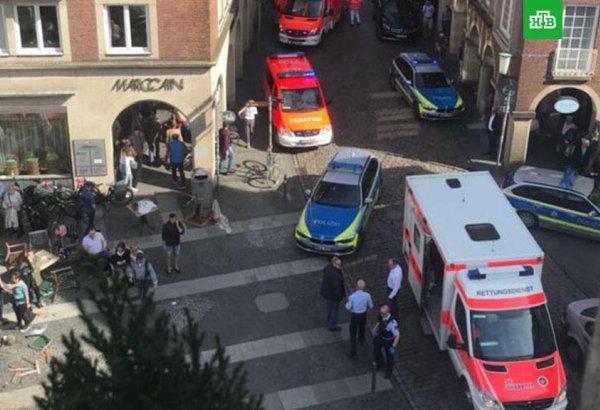 Almaniya DİN: Muensterdəki hadisə terror aktı deyil