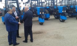 Bu il Gəncə avtomobil zavodu 1000 traktor və 700 traktor qoşqusu istehsal edəcək (FOTO)