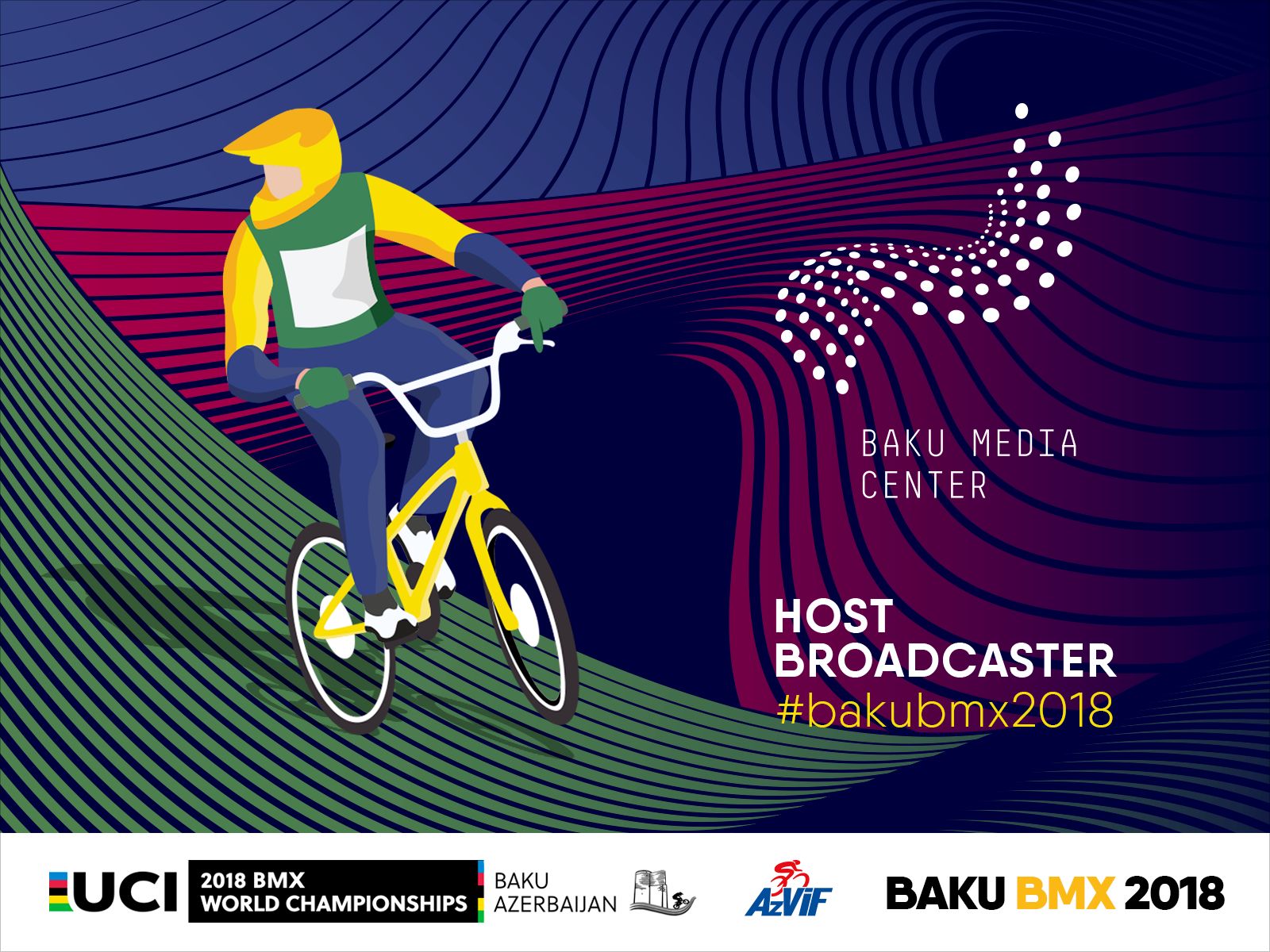 Baku Media Center организует съемки и видеотрансляцию Чемпионата мира по велоспорту 2018 UCI BMX