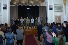 Theatrical performance “Unfinished”dedicated to April martyrs was presented by UNEC students (PHOTO)