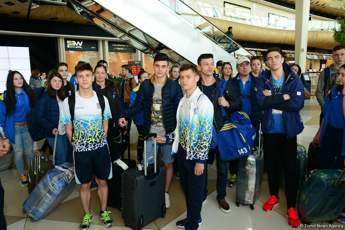 Ukraine team hopeful of good results at gymnastics championship in Baku (PHOTO)