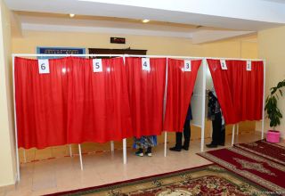 На муниципальных выборах в Азербайджане по состоянию на 15:00 проголосовали  26,88 % избирателей