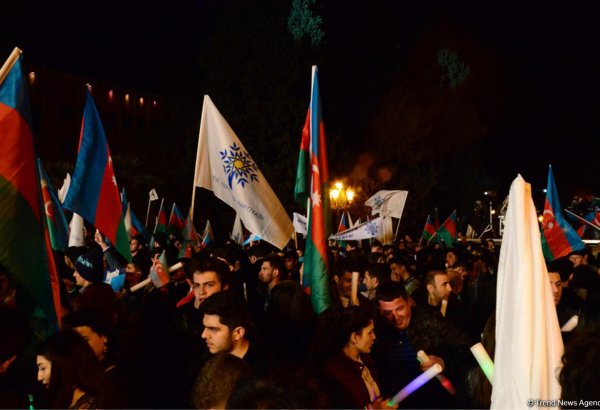 YAP-ın təşkilatçılığı ilə "İlhamla irəli" konsert proqramı keçirilib (FOTO)