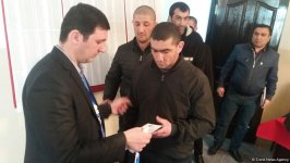 Penitentiary inmates in Azerbaijan casting votes at presidential election (PHOTO)