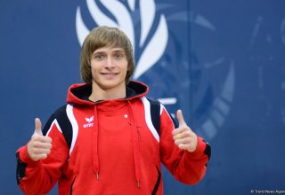 Azerbaijani gymnast grabs silver at World Cup in Trampoline and Tumbling in Baku