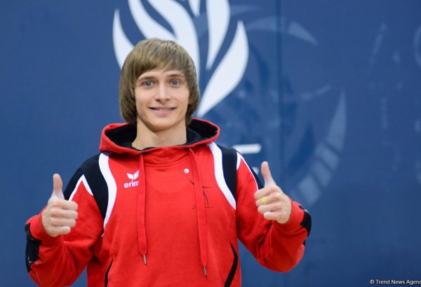 Михаил Малкин завоевал серебряную медаль Кубка мира по прыжкам на батуте и тамблингу