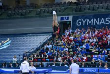 Bakıda batut gimnastikası, ikili mini-batut və tamblinq üzrə Avropa çempionatının birinci günü start götürüb (FOTO)