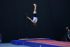 Azərbaycan gimnastı Avropa çempionatının tamblinq yarışlarında finala çıxıb (FOTO)