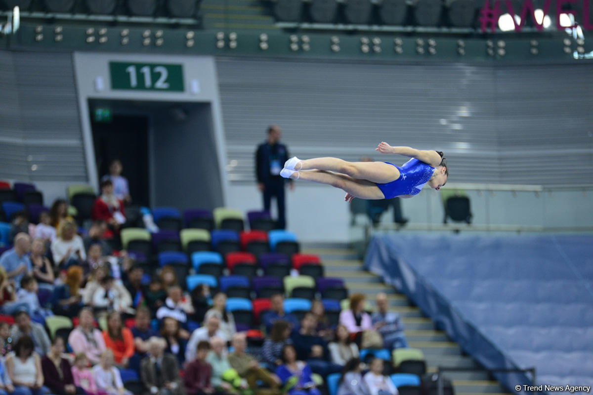 European Championships in Trampoline, Double Mini-Trampoline and Tumbling opens in Baku (PHOTO)