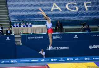 Azerbaijani gymnast reaches semifinals at European Championships in Baku (PHOTO)