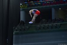 Стартовал второй день ЧЕ по прыжкам на батуте, двойном мини-батуте и акробатической дорожке в Баку (ФОТО)
