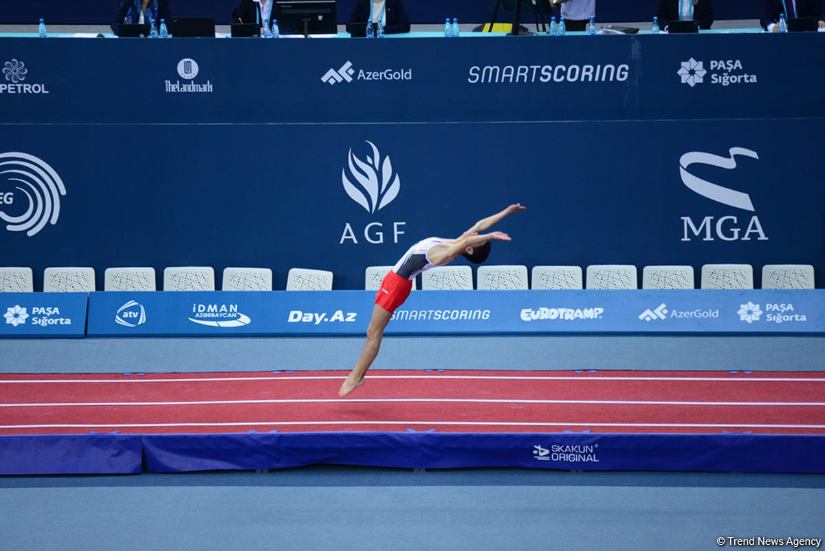 Best moments of 26th European Championships in Trampoline, Double Mini-Trampoline and Tumbling in Baku (PHOTO)