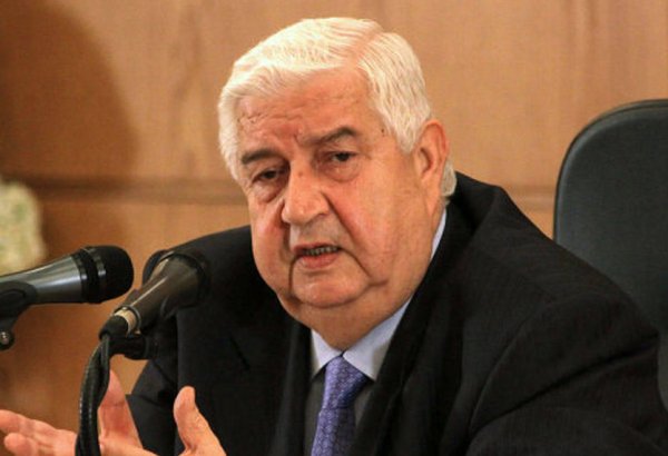 Al-Muallem: Syria seeking diplomatic solution without foreign interference