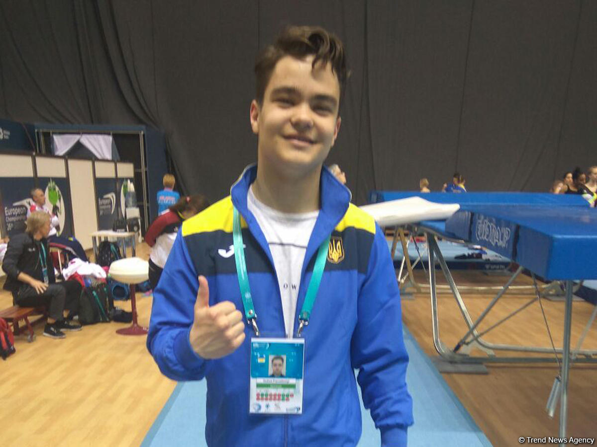 Ukraynalı gimnast: Avropa çempionatının Bakıda təşkil edilməsi bizi çox sevindirir