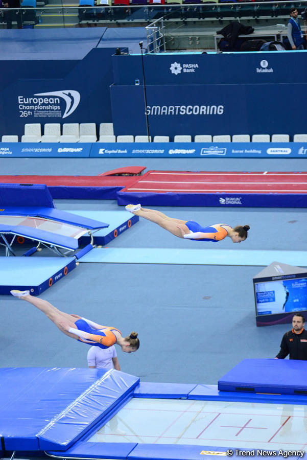 Day 3 of European Championships in Trampoline, Double Mini-Trampoline kicks off in Baku (PHOTO)