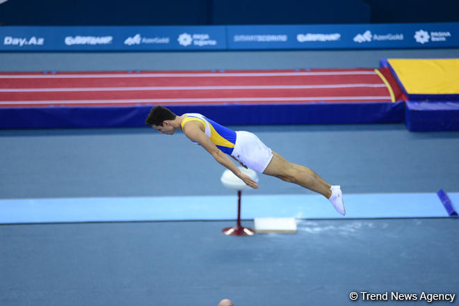 У азербайджанских гимнастов очень высокий уровень - украинский спортсмен