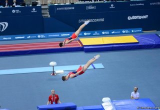 Белорусские юниоры завоевали золото в синхронных прыжках в рамках Чемпионата Европы в Баку