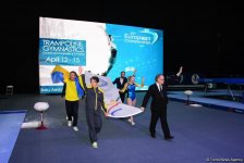 Baku hosts closing ceremony of 26th European Trampoline Championships (PHOTO)