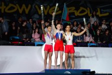 Awards presented to winners of second gymnastics semi-finals in Baku (PHOTO)