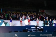 В Баку награждены призеры первой половины финалов XXVI Чемпионата Европы среди юниоров