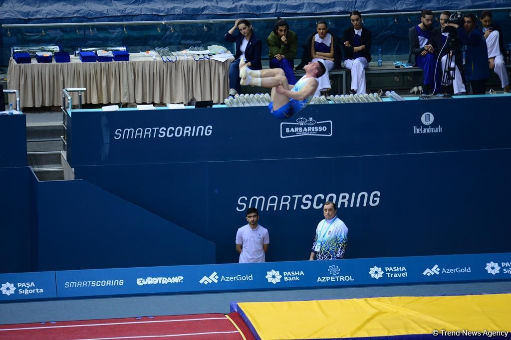 Организаторы Чемпионата Европы по прыжкам на батуте в Баку приветливы и отзывчивы - латвийский гимнаст