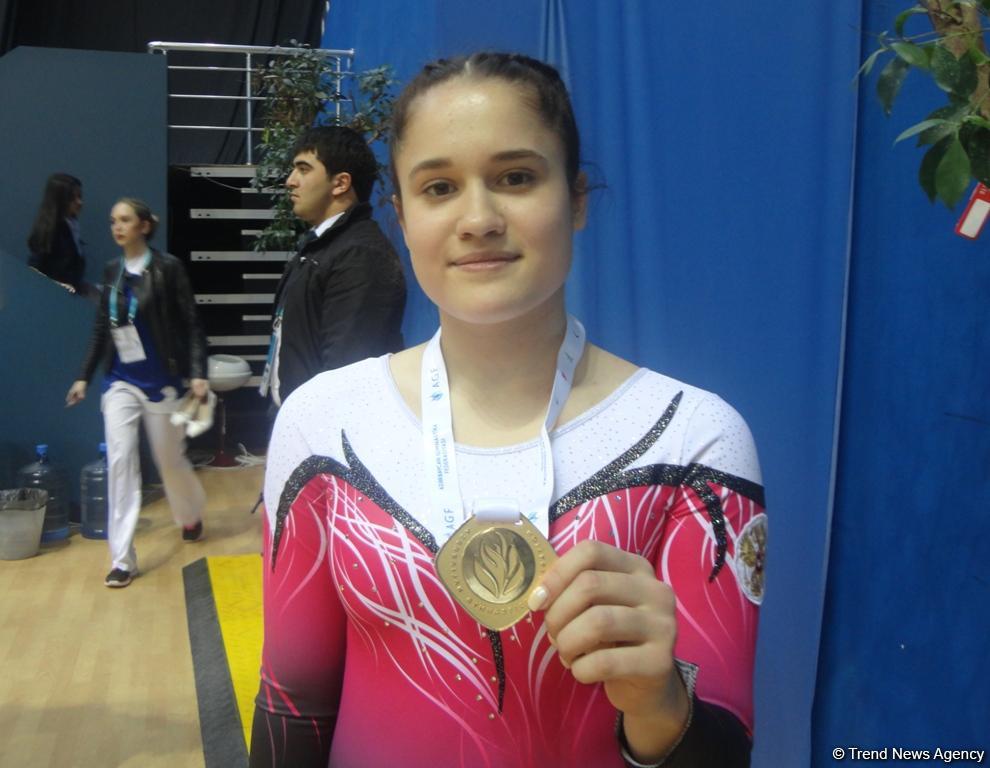 Rusiyalı gimnast: Avropa çempionatnda mühit çox gözəldir