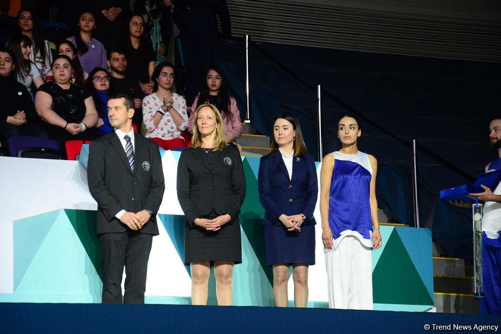 В Баку награждены призеры второй половины финалов XXVI Чемпионата Европы среди юниоров