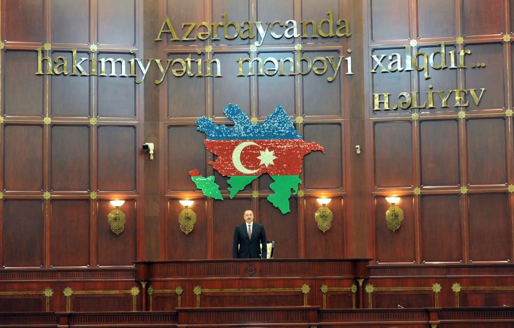 President Aliyev: Democratic development in Azerbaijan has been very rapid over last 15 years