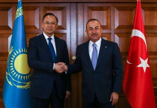 Foreign ministers of Kazakhstan, Turkey discuss bilateral co-op (PHOTO)