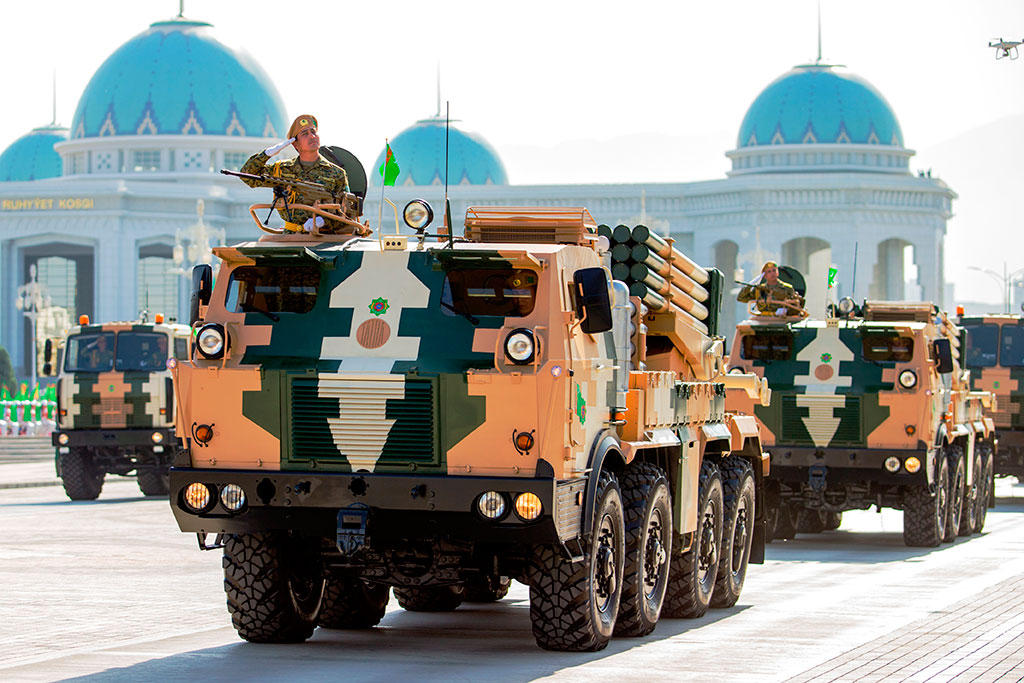 Turkmenistan has world's 80th strongest army