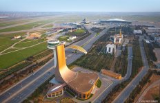 Уникальные кадры Международного аэропорта Гейдар Алиев (ФОТО)