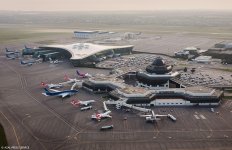 Уникальные кадры Международного аэропорта Гейдар Алиев (ФОТО)