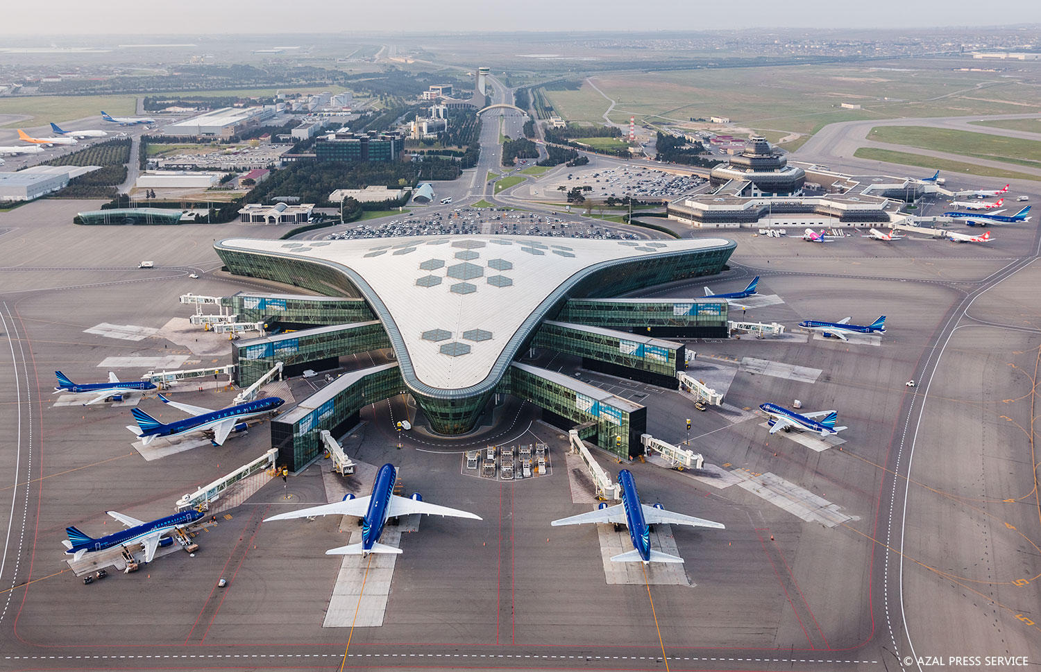 Heydar Aliyev International Airport among TOP3 most unusual airports