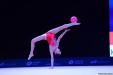 Bakıda keçirilən “AGF Junior Trophy” turnirində gimnastların çıxışlarından ən gözəl məqamlar (FOTO)