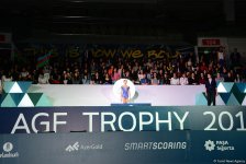 Азербайджанские гимнастки выиграли бронзу AGF Junior Trophy в командном зачете (ФОТО)