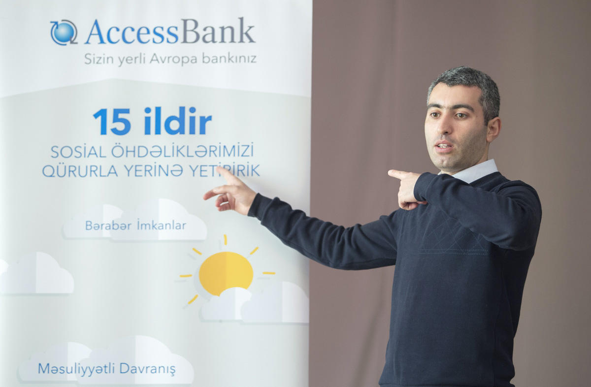 "AccessBank" və "ASAN Könüllüləri" "ASAN İnkişaf Modeli" layihəsini davam etdirir (FOTO)