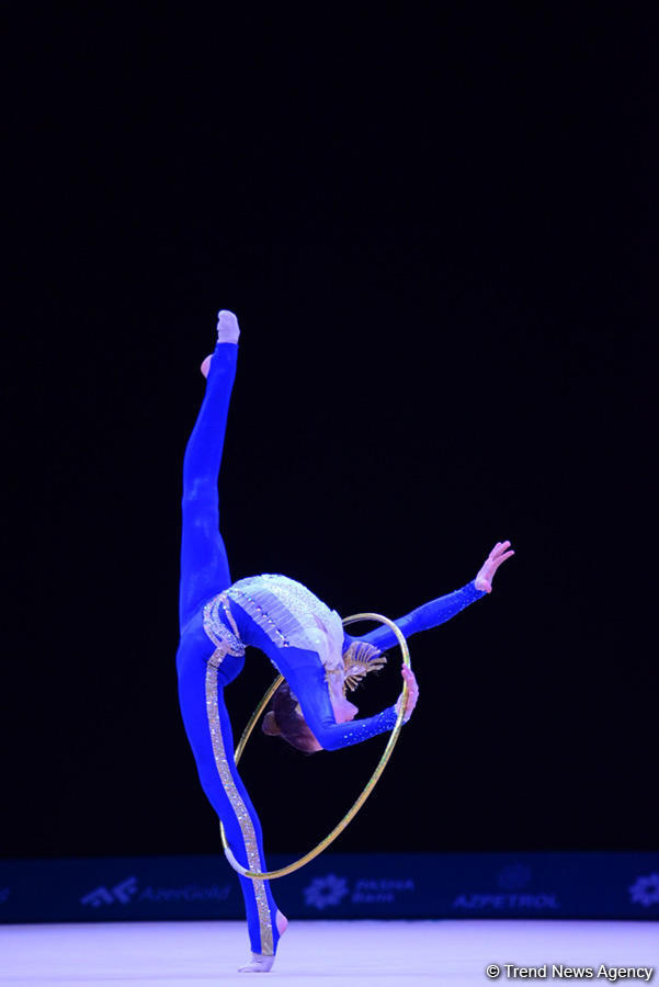 Лучшие моменты c международного юношеского турнира по художественной гимнастике в Баку  (ФОТОРЕПОРТАЖ)