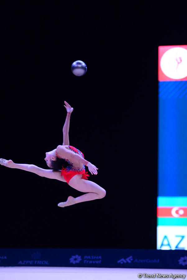 Azerbaijani gymnasts reached finals of AGF Junior Trophy