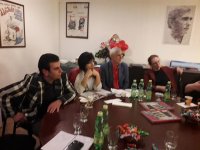 Ильхам Асадов рассказал в Грузии об азербайджанском театре (ФОТО)
