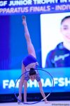 Azerbaijani gymnast wins bronze at AGF Junior Trophy in hoop exercises (PHOTO)