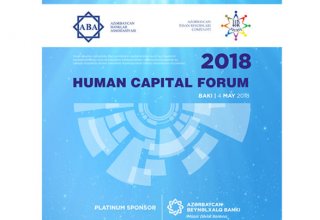 Azərbaycan Beynəlxalq Bankının dəstəyi ilə Bakıda İnsan
Resursları forumu keçiriləcək