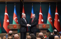 Президент Ильхам Алиев: Турция и Азербайджан - самые близкие друг другу страны, ближайшие союзники (ФОТО)