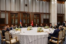 President Erdogan hosts dinner in honor of President Ilham Aliyev (PHOTO)