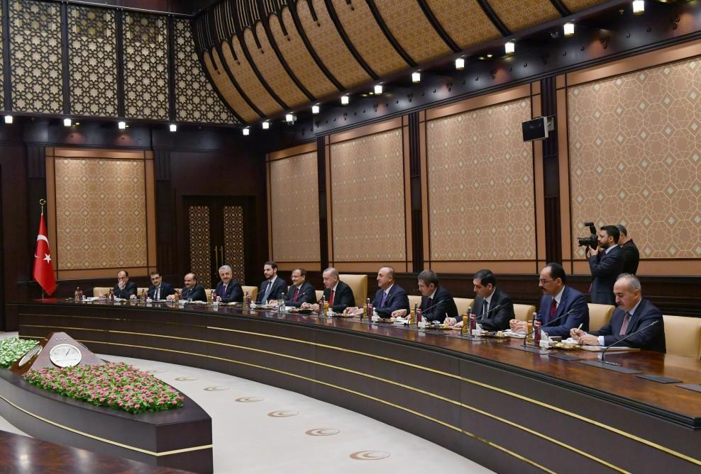 Состоялось VII заседание Совета стратегического сотрудничества высокого уровня Азербайджан-Турция (ФОТО)