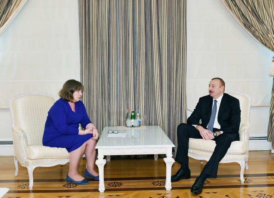 President Aliyev receives EP rapporteur on Azerbaijan