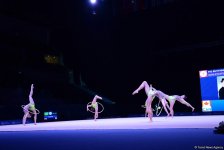 Azərbaycan gimnastları halqa ilə hərəkətlərdə Dünya Kubokunun final mərhələsinə çıxıblar (FOTO)