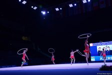Azərbaycan gimnastları halqa ilə hərəkətlərdə Dünya Kubokunun final mərhələsinə çıxıblar (FOTO)