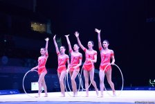 Azərbaycan gimnastları halqa ilə hərəkətlərdə Dünya Kubokunun final mərhələsinə çıxıblar (FOTO)